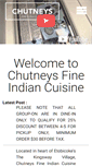 Mobile Screenshot of chutneysrestaurant.com